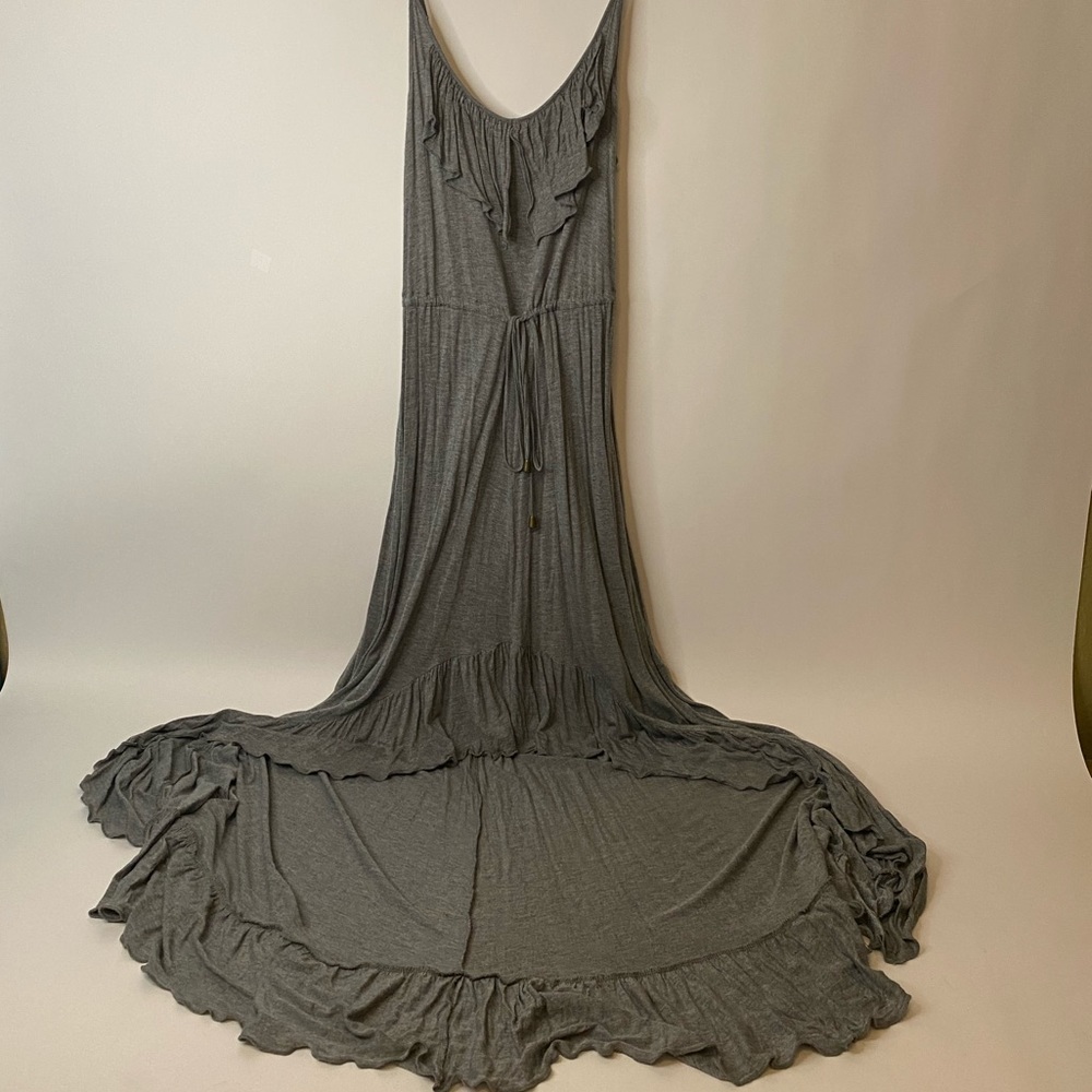 Love21 Gray HiLow Maxi Dress